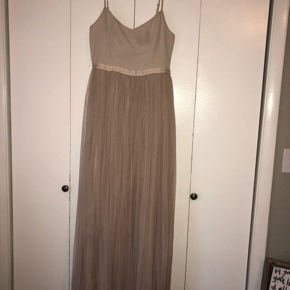 Nude Bridesmaid’s Dress / Size 10